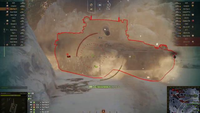 World of Tanks char futur 4 смотреть онлайн