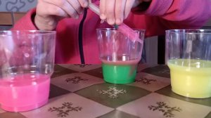 Опыт "Радужная вода"