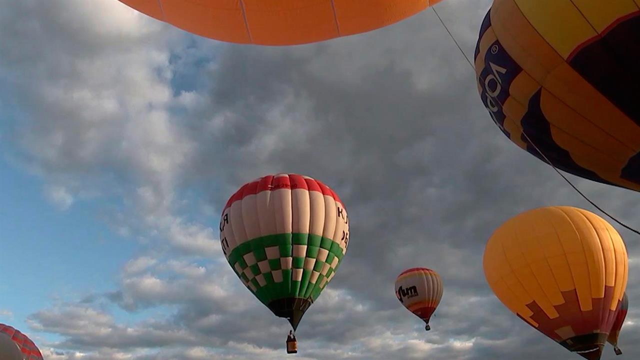 Фестиваль воздушных шаров проходит в Переславле-Залесском