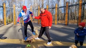 #АкадемияБаланса упражнения на баланс борде тренировка Андрей Нагибин #блогспортивногодиректора