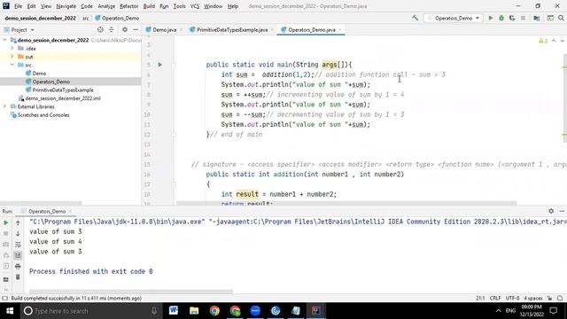 Day7 Part2 Operators In Java Practical