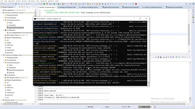 94 - Mikroservislerimiz için Docker Compose (2) смотреть онлайн