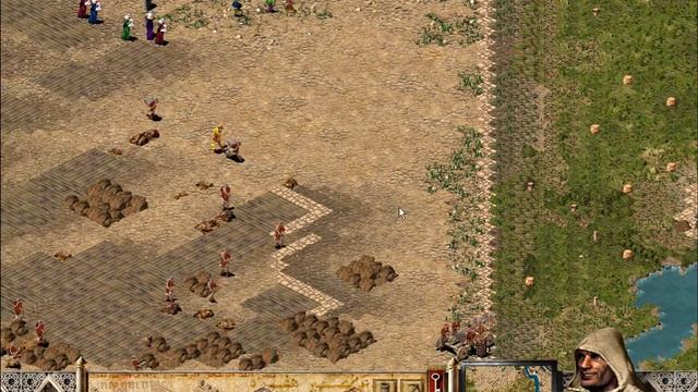 Stronghold Crusader 1 vs 7 Saladin 3000 vs 40000 Medium part 1 смотреть онлайн