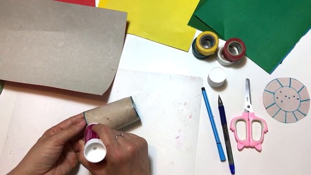 Детская поделка из бумаги Телескоп смотреть онлайн