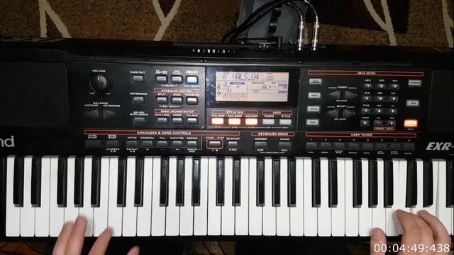 Roland EXR-2   Весільні стилі (Disco,Polka,Vals,Medlyak)