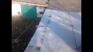 Кровля евро рубероидом Донецк / Кроем гараж №1