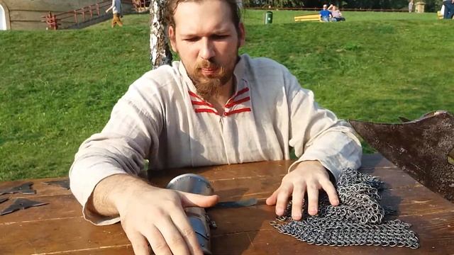 Рассказ про то как делать правильную кольчугу.(11 сентября 2016 г.) смотреть онлайн