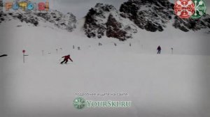 Обучающее видео: Техника катания на горных лыжах. "работа рук"