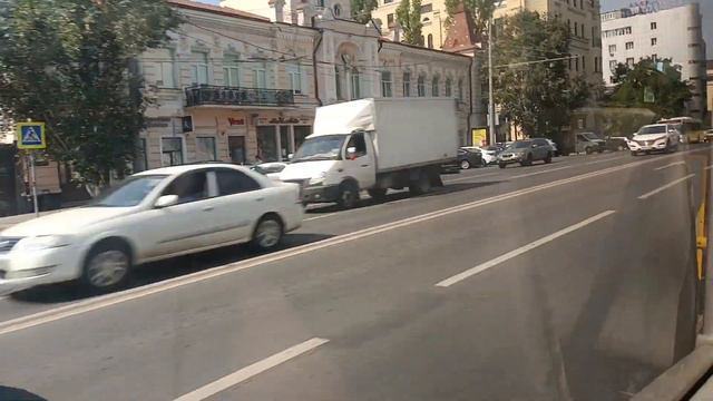 Поездка на автобусе МАЗ-103.965 / Маршрут 65а / ТРЦ "Мегамаг" - ДГТУ