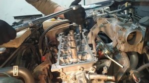 Nissan sunny fb15. Замена прокладки ГБЦ qg15de. Часть 2.