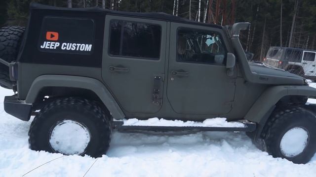 Сложный снег или Jimny не едет, а Уаз ломается! смотреть онлайн