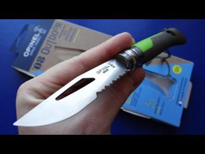 Когда нужен сочный рез! Opinel №8 Outdoor Earth