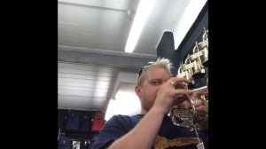 Stomvi Titan cornet testing. Neapolitan Dance
