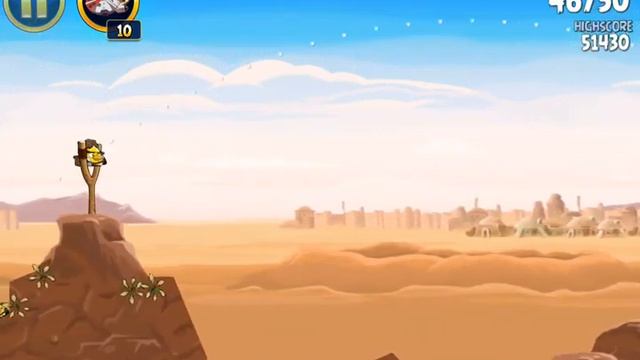 Angry Birds Star Wars - Level 1-22 - 3 Stars Walkthrough - Tatooine смотреть онлайн