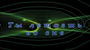 ТЫ ЛЕТАЕШЬ ВО СНЕ Игорь Евдокимов