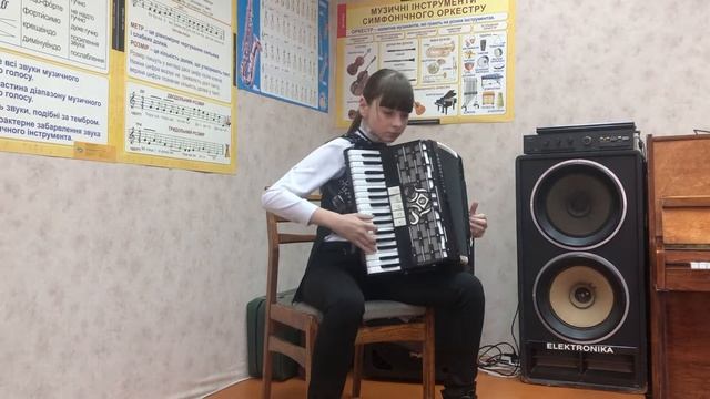 Крупеня Юлія Є. Дербенко « Полька- хвилинка» смотреть онлайн