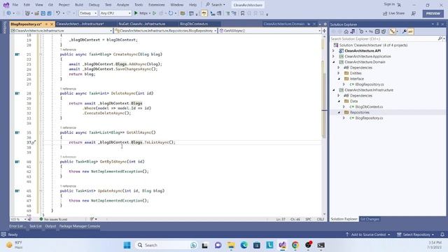 Clean Architecture | asp.net core api | CURD | Real World Example