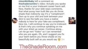 Nikki Mudarris fight on social media with #KhleoThomas! #LHHH #LHHHOLLYWOOD #NikkiMudarris