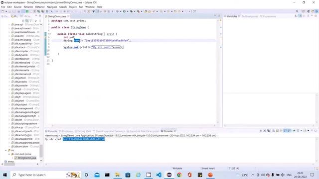 35.Java Tutorial:Strings Introduction in Java|Zest Prime String|Core Java|Strings in Java