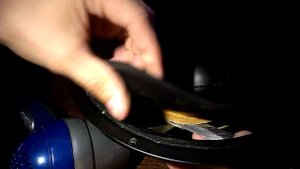 Ремонт сабвуфера. Как отклеить демонтировать центрирующую шайбу НЧ динамика сабвуфера