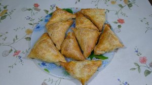 Самса с мясом.