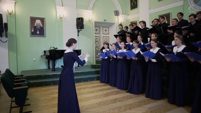 С. В. Рахманинов «Воскресение Христово видевше», регент Анастасия Куликова смотреть онлайн
