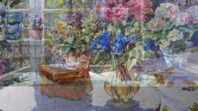 В майское утро ( живопись современных художников) смотреть онлайн