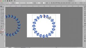 Работа в Illustrator CC. Окружность из объектов в Иллюстраторе. Быстро и просто