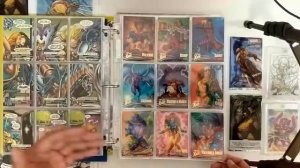 1995 Fleer Ultra X-Men Wolverine Trading Card Binder: LIVE Reveal