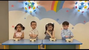 Первая младшая группа "Радуга" Игра на музыкальном инструменте - Бубен