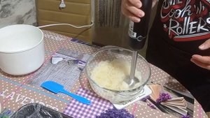 Готовим маршмеллу (пастилу) к Новому году.