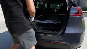 New 2023 Tesla Model Y Retractable Sunshade Upgrade! #tesla  #teslamodely
