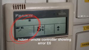 Daikin VRV3 | error code E6 | how to fault finding.(Multi-outdoor-unit)