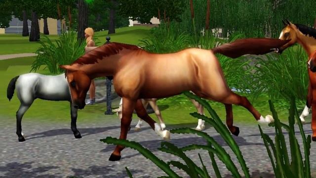 Мои лошади в The Sims 3  Часть 4. смотреть онлайн