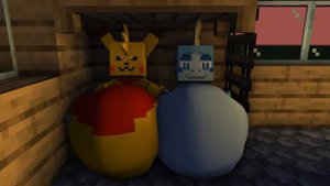 Colin and Sobble Vore (Minecraft vore animation)