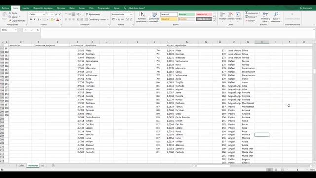 Generar nombres de forma aleatoria en Excel - Curso de Excel Básico смотреть онлайн