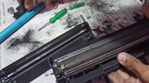 How to refill toner cartridge 325 with canon MF3010 in Nepali. Hardware training|Junior Nepal