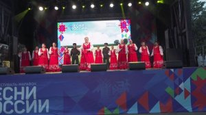 За Кубанью. Елена Чечен и хор Родники. 4K(UHD).