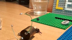 #кактебетакоемлс КАК СДЕЛАТЬ ЛЕГО МОТОРЧИК ИЗ ОБЫЧНОГО МОТОРЧИКА. DIY LEGO MOTOR