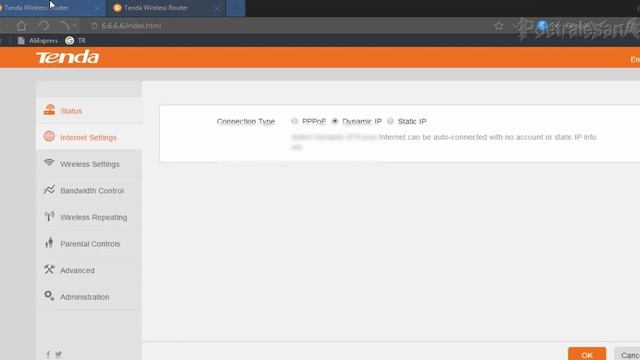 [ Router Tenda ] @wifi.id Error Get and Ip  Sucessfully, but can not surf the internet connection .