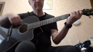 Песня Юрия Лозы Зима. Любительское исполнение под гитару.