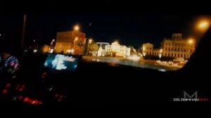 уличные гонки на золотом bmw под русский рэп