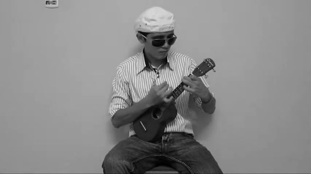 Lady Gaga - Hair (ukulele acoustic cover by Alain C.) смотреть онлайн