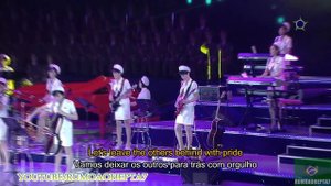 North Korean Moranbong Band - 보란듯이 - With Pride (English Translation) - Com Orgulho