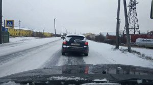 Первый осенний гололед 2018