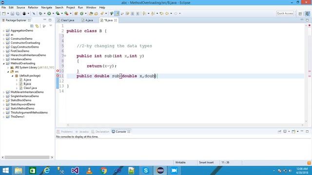 Method Overloading In Java Part-28 # Method Overloading In Java With Example смотреть онлайн