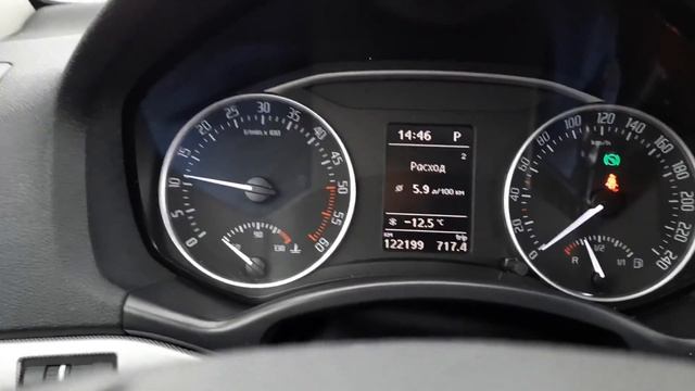 Холодный запуск Шкоды Октавии А5 2.0 TDI смотреть онлайн