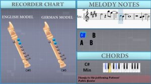 How to play Symbolism (turi ip ip ip) by Electro Light on Recorder (Tutorial)