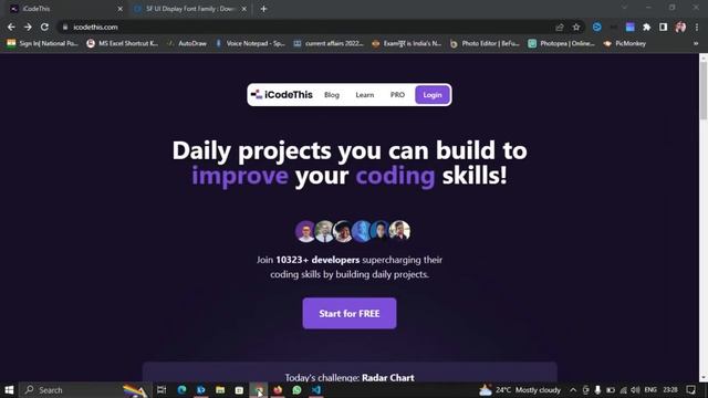 How to create  complete website using HTML And CSS || iCodeThis website part 1 | step by step clone