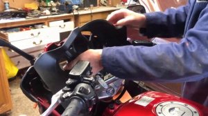 Honda CBF1000 Voltmeter and USB Install